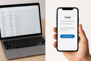Cluttured inbox vs Simplified Email